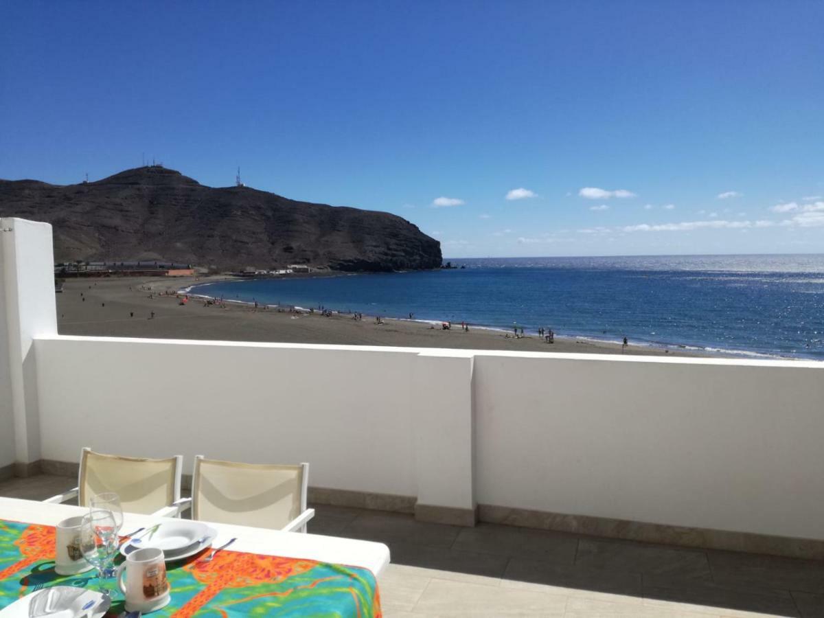 Atico En Primera Linea De Playa Gran Tarajal Kültér fotó